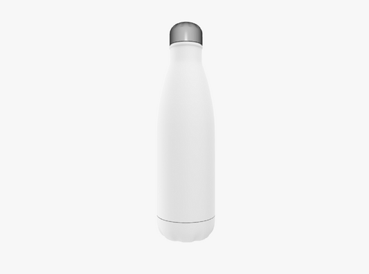 Custom Text White Drinks Bottle