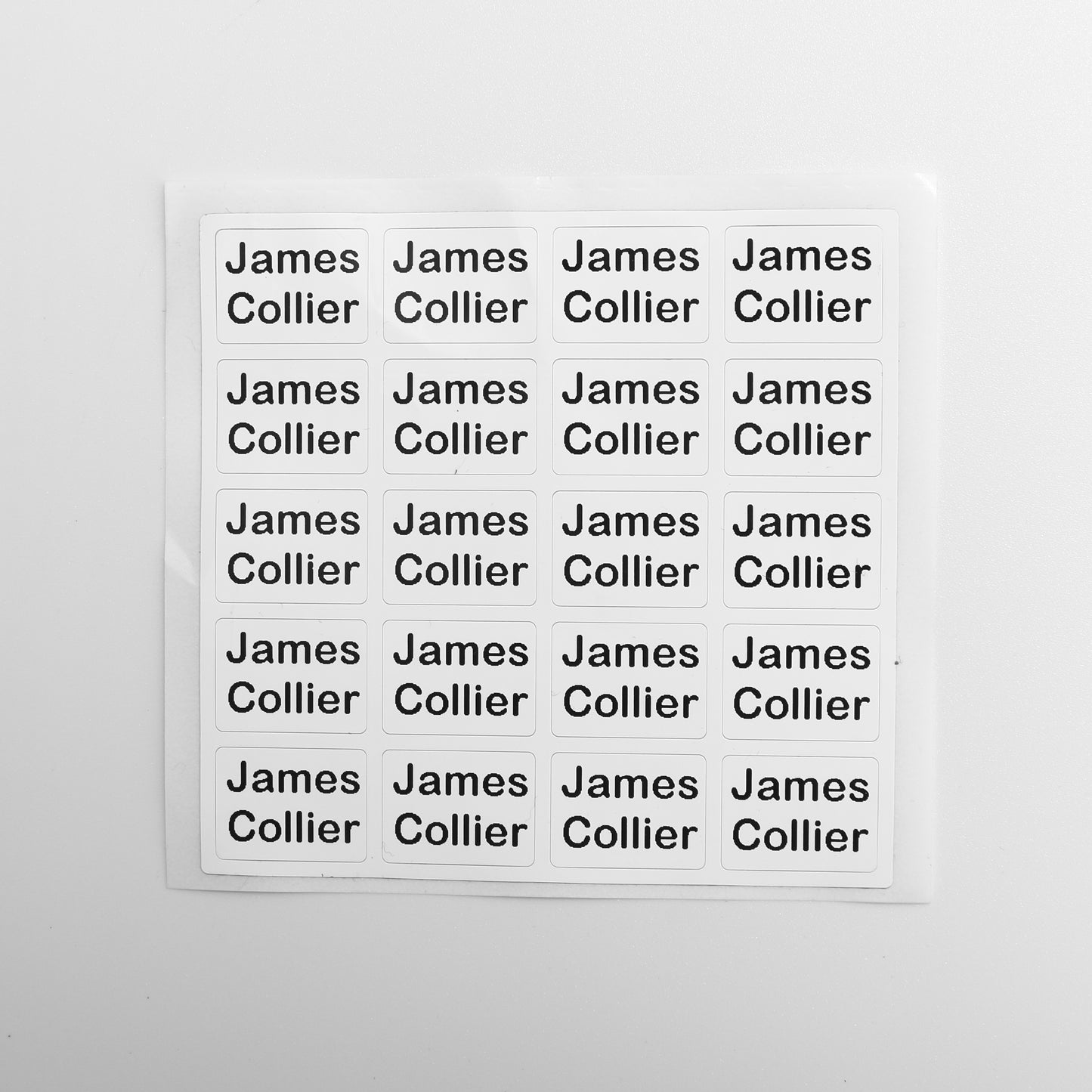 Stick On Name Labels (for Clothing)