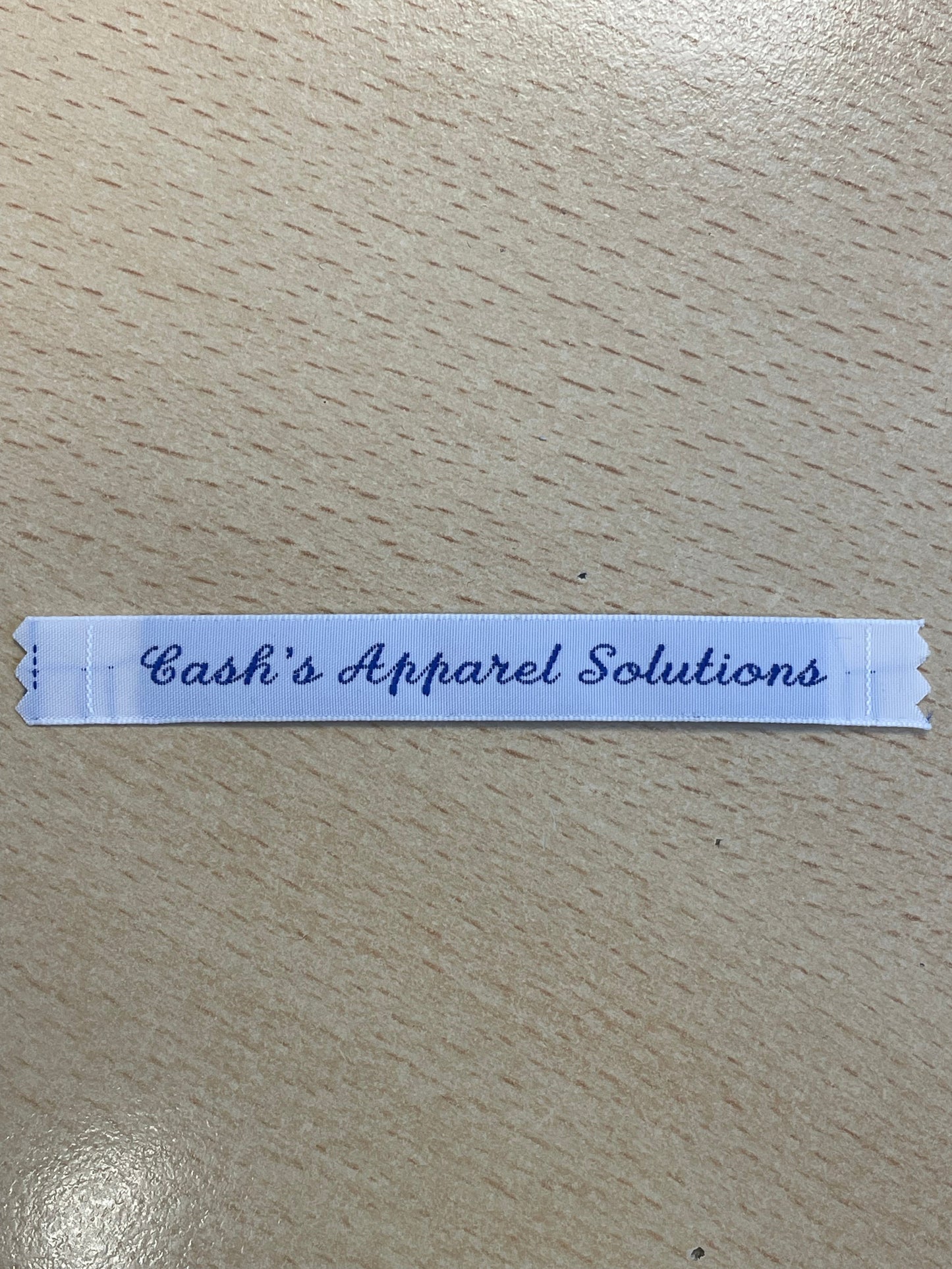 12mm Woven Name Tapes (1 LINE)