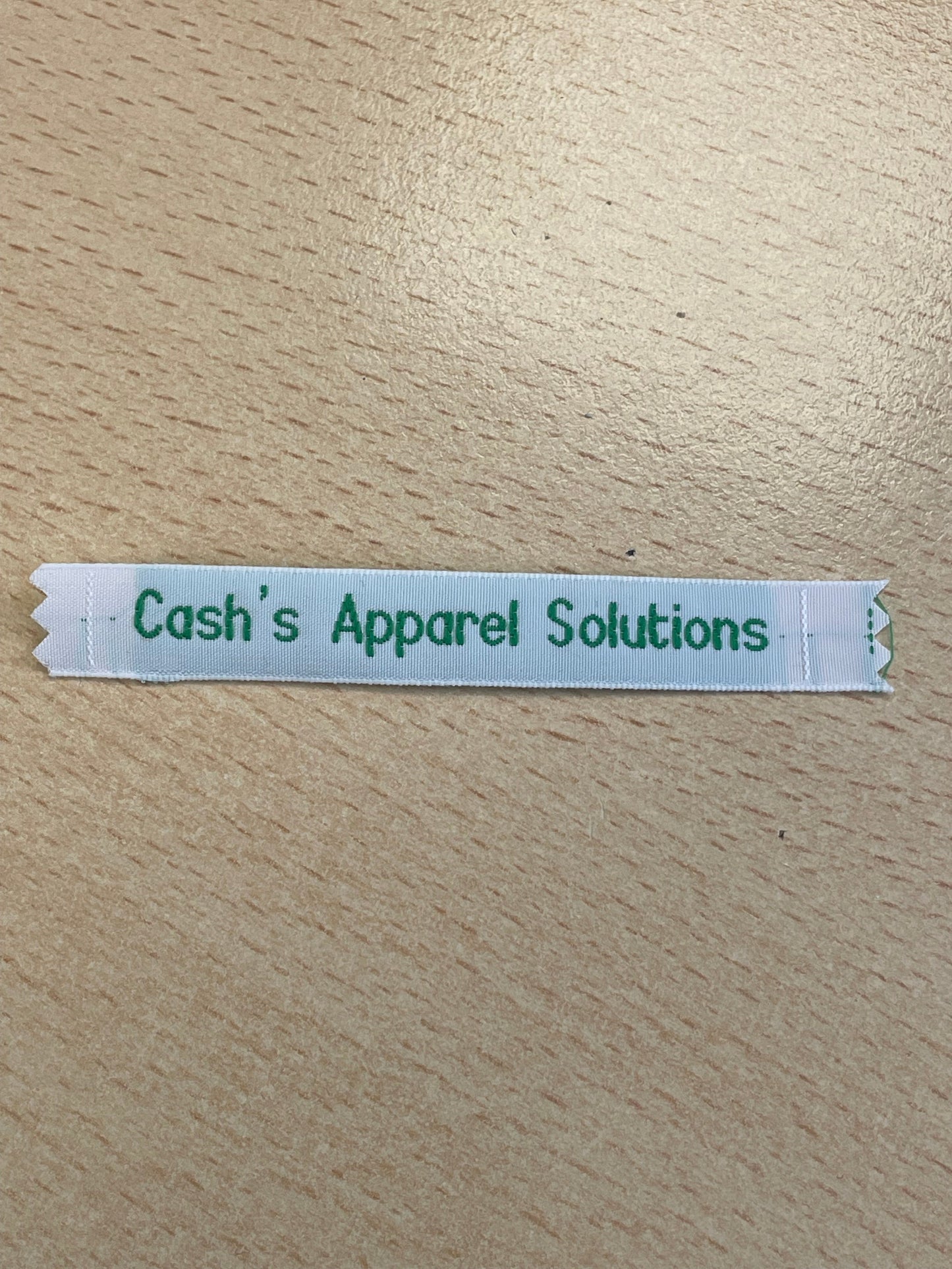 12mm Woven Name Tapes (1 LINE)