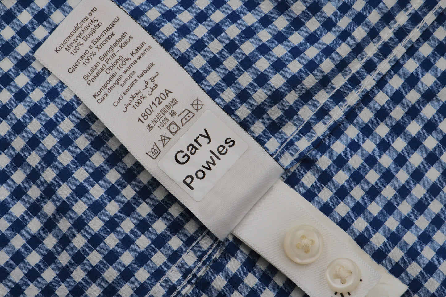 Stick On Name Labels (for Clothing)