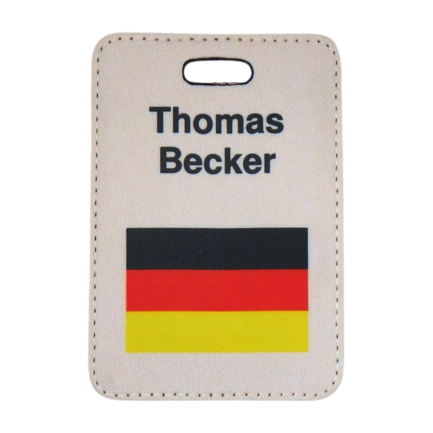 Luggage Tags with Euro 2024 Flags