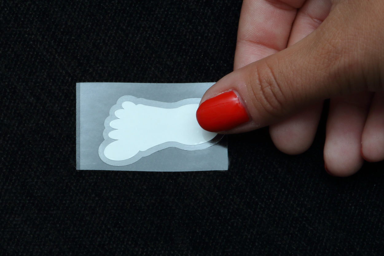 Footprint Shoe Labels