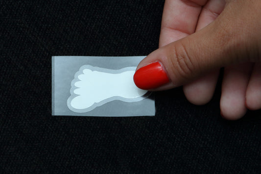 Footprint Shoe Labels