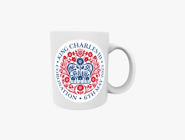 King Charles III Official Emblem Mug