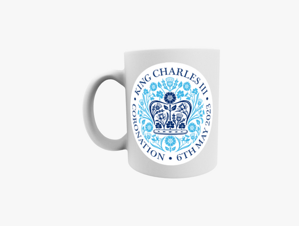 King Charles III Official Emblem Mug