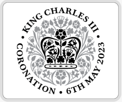 King Charles III Official Emblem Mouse Mat