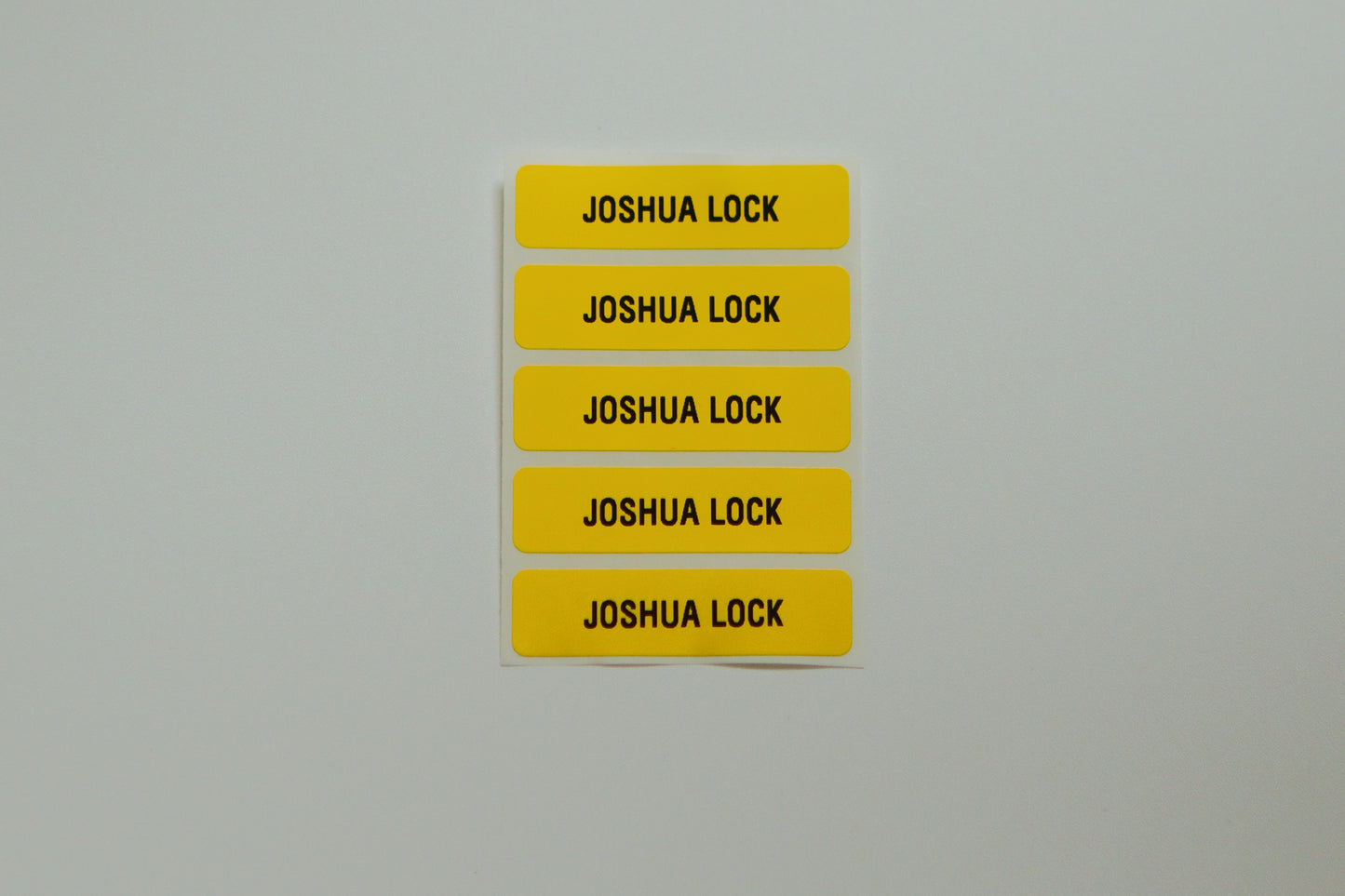 Colour Self Adhesive Labels