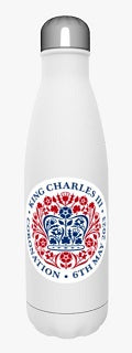 King Charles III Official Emblem Drinks Bottle 500ml