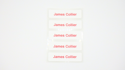 Iron on Labels (120 Labels)