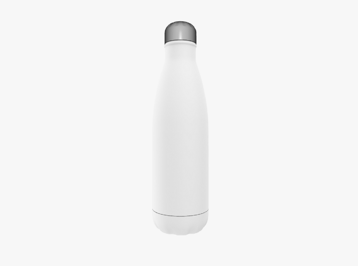 Personalised White Drinks Bottle