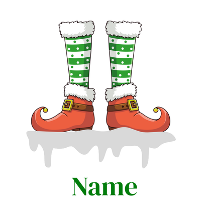 Personalised Elf Mug with Custom Name