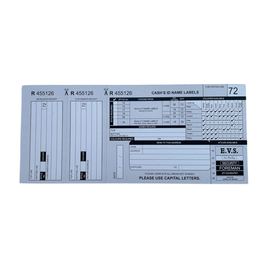 12mm Pre Paid Cards (72)