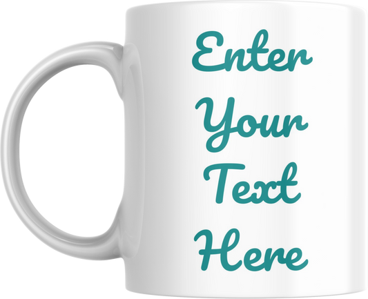 Custom Text Mug
