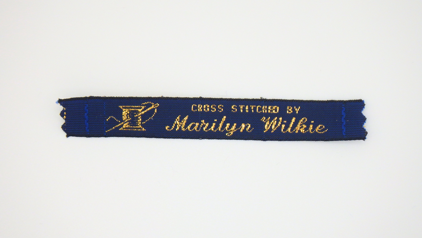 12mm Woven Designer Name Tapes (2 LINE)