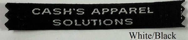 12mm Woven Name Tapes (2 LINE)