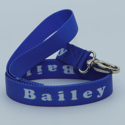 Personalised Dog Lead + Collar