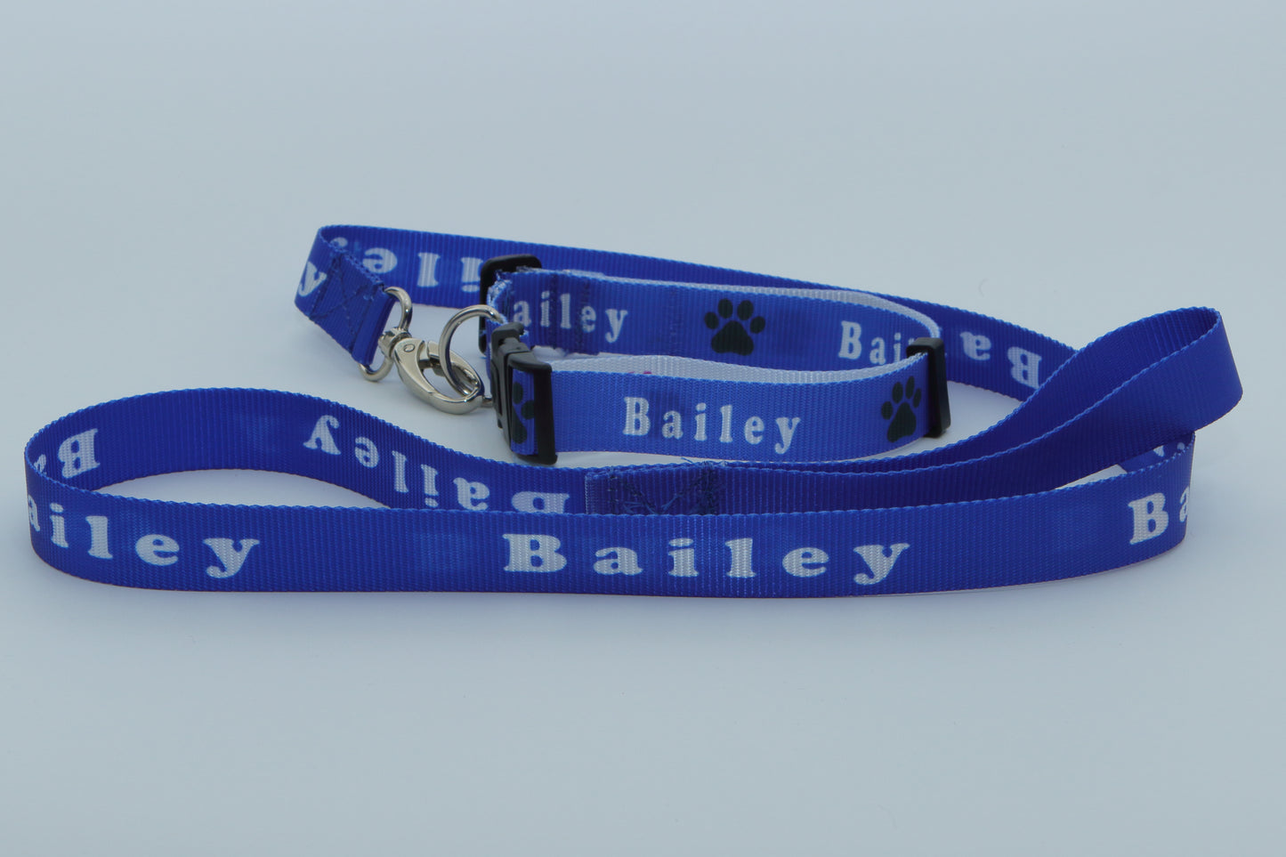 Personalised Dog Lead + Collar