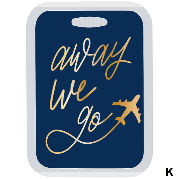 Non Personalised Luggage Tags