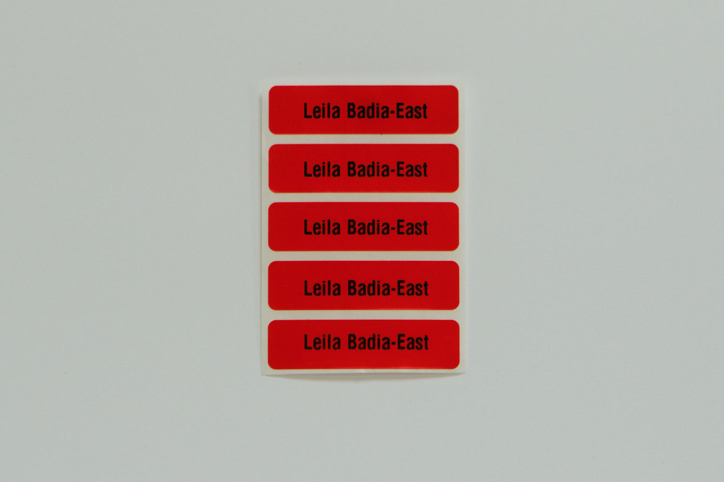 Colour Self Adhesive Labels