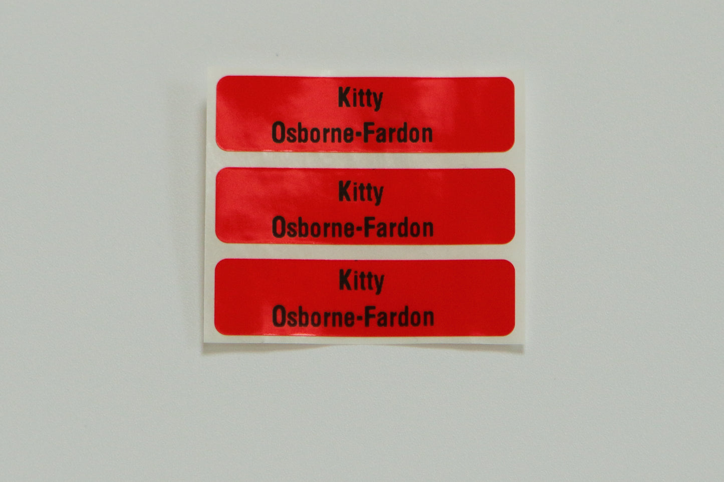 Colour Self Adhesive Labels