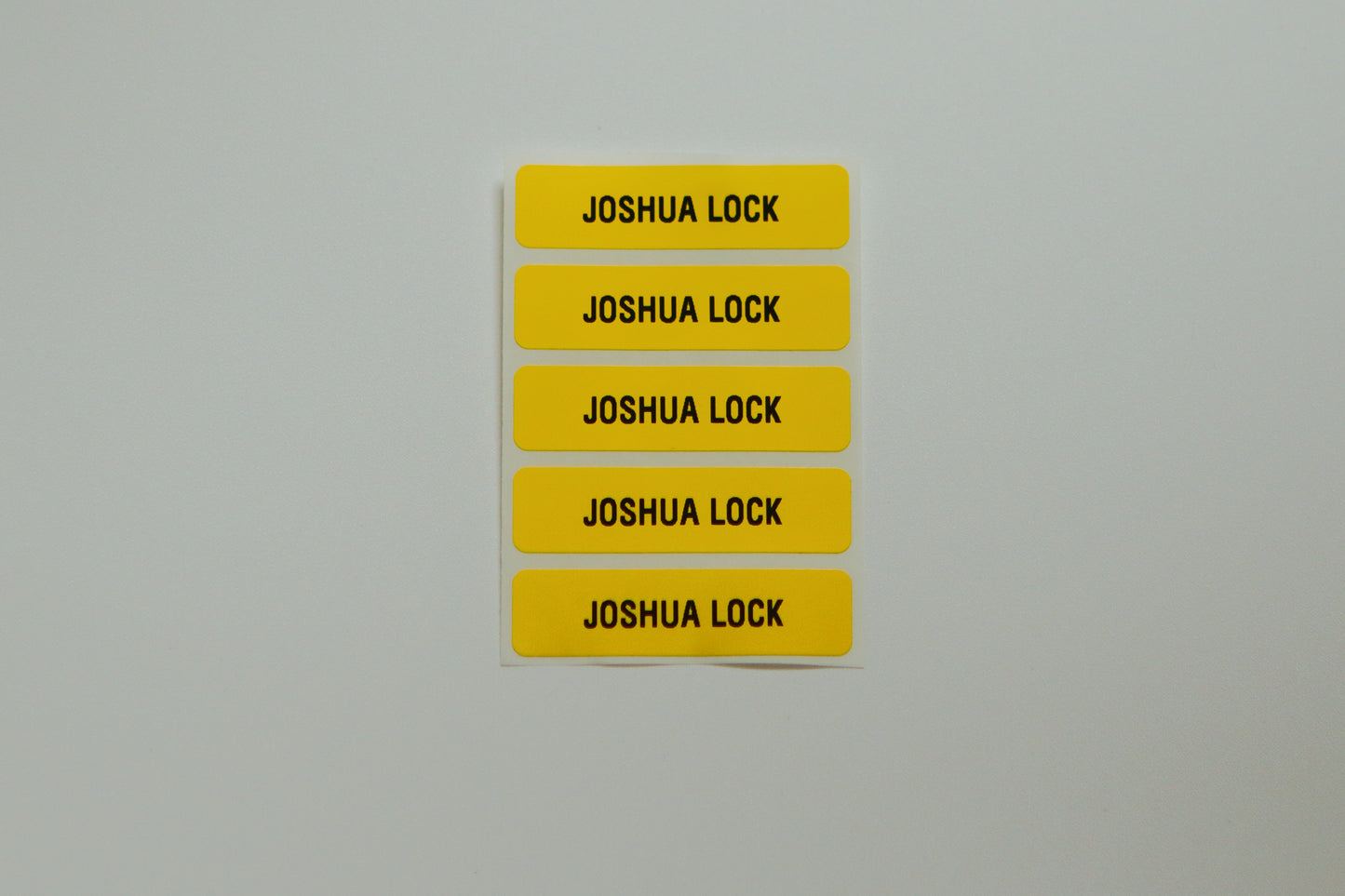 Colour Self Adhesive Labels