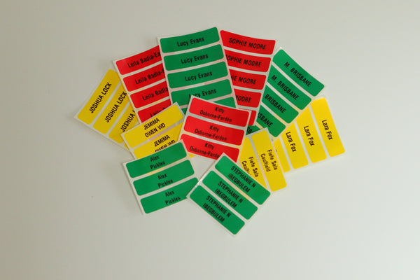 Colour Self Adhesive Labels