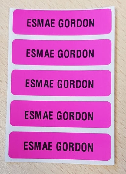 Colour Self Adhesive Labels