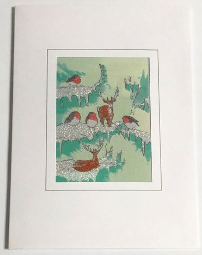 Cash's Woven Christmas Cards