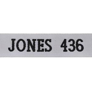 25mm Large Woven Name Tapes (1 LINE)