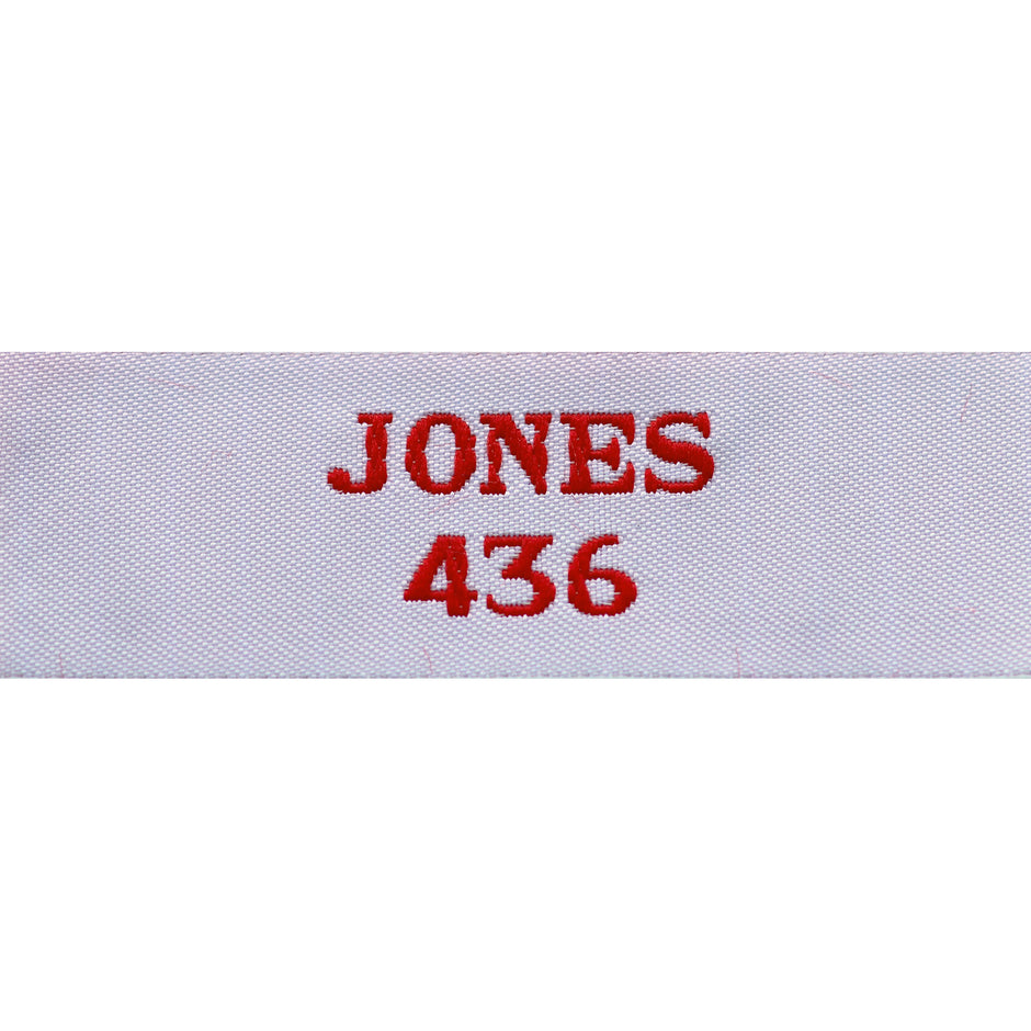 Personalised Clothing Name Labels | Custom Woven Labels | Name Tags UK ...
