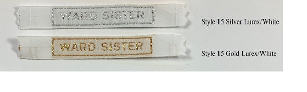 12mm Woven Name Tapes (1 LINE)
